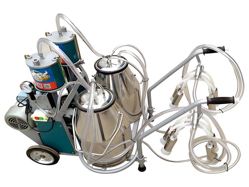 Piston Pump Mobile Milking Machine