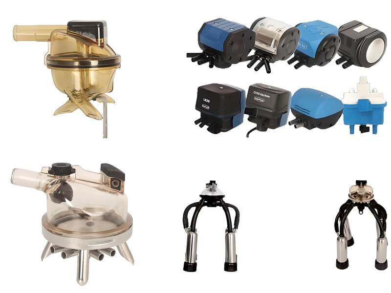 Milking Pulsators and Claws