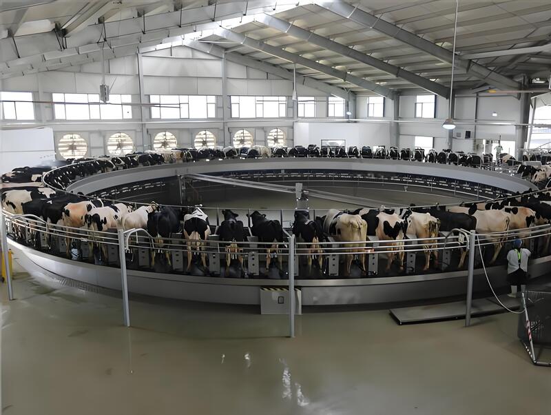 Internal Rotary Milking Parlor