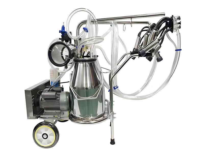 Single Bucket Mobile Milking Machine