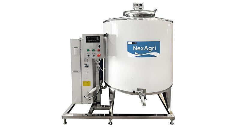 Vertical Milk Cooling Tank 500L-3T