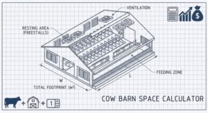 Cow Space Calculator: Barn & Housing Estimator