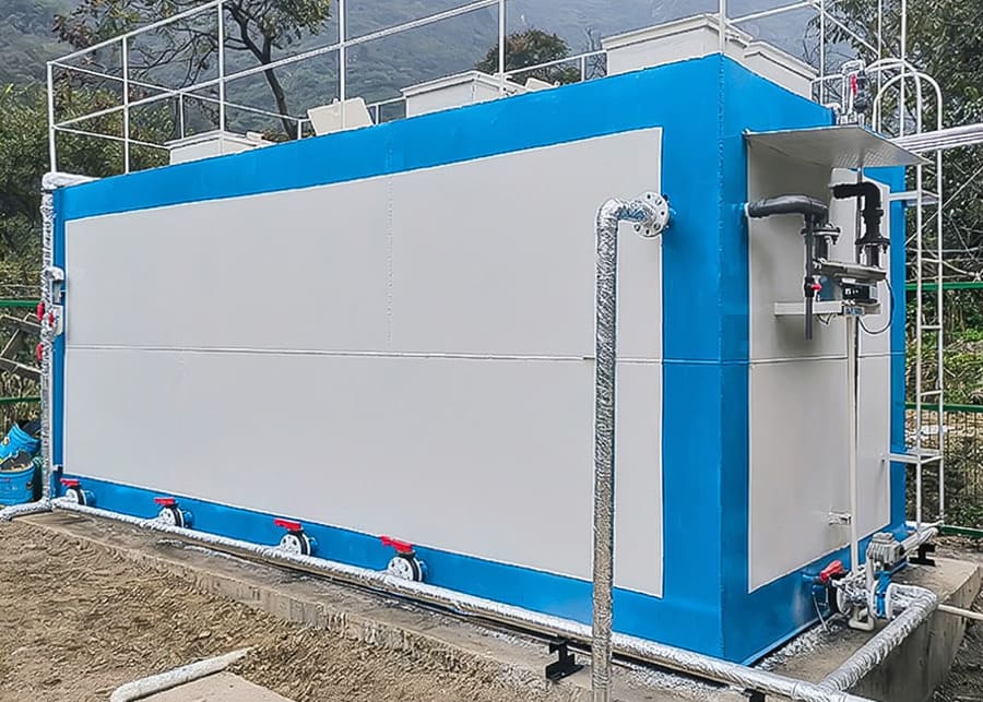 Dairy farm wastewater treatment system