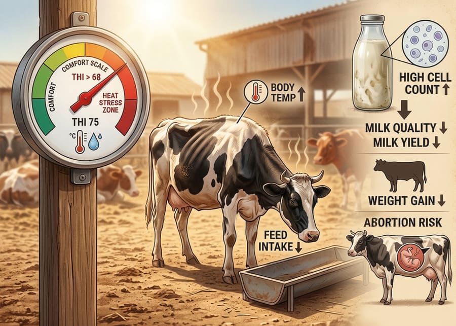 Cattle Health and Milk Quality Cattle Health and Milk Quality