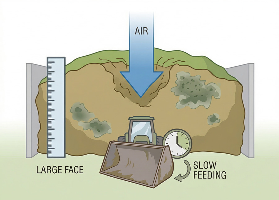 moldy corn silage causes
