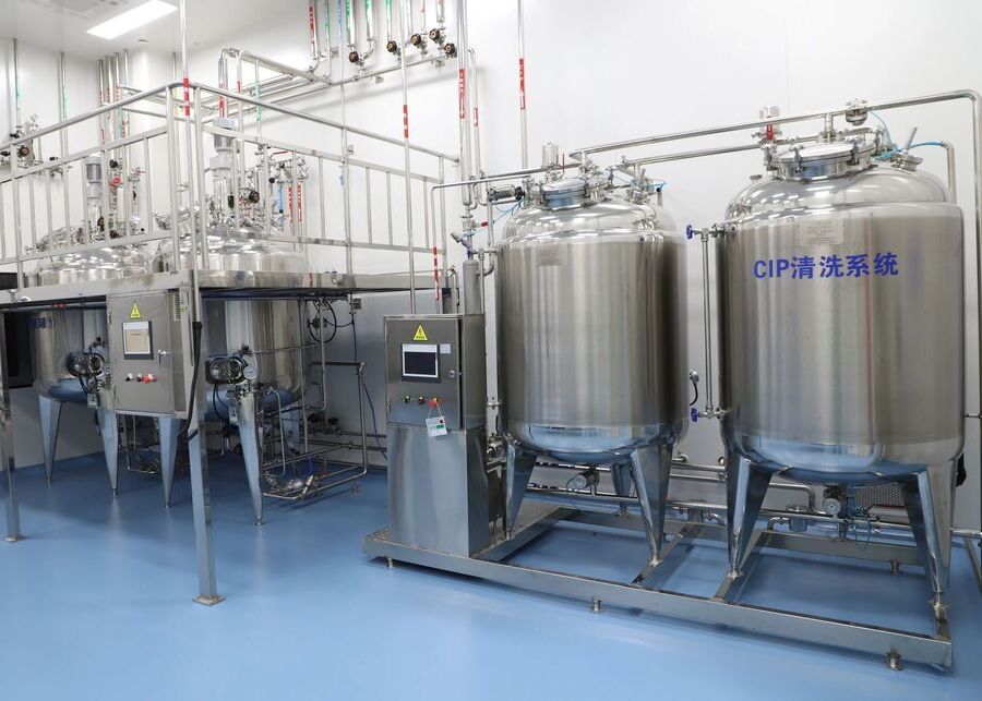 intelligent CIP system for dairy equipment