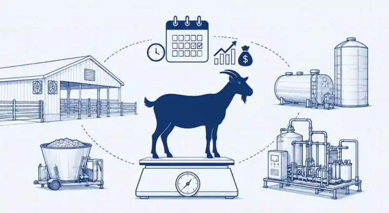 Dairy Goat Gestation Calculator: Kidding & Dry-Off Timeline