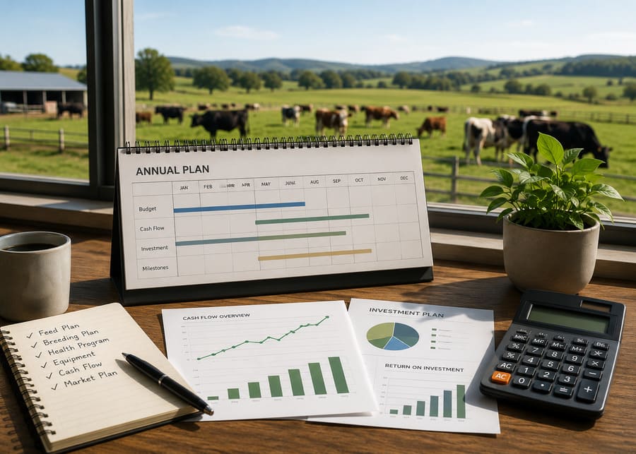 Annual financial and strategic farm planning