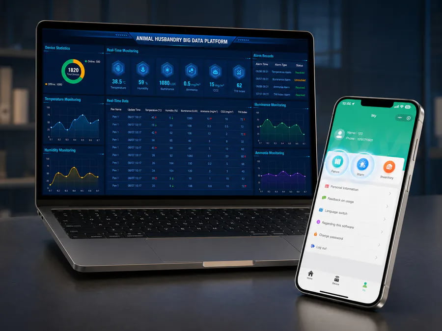 NexAgri Farm Management Platform Interface