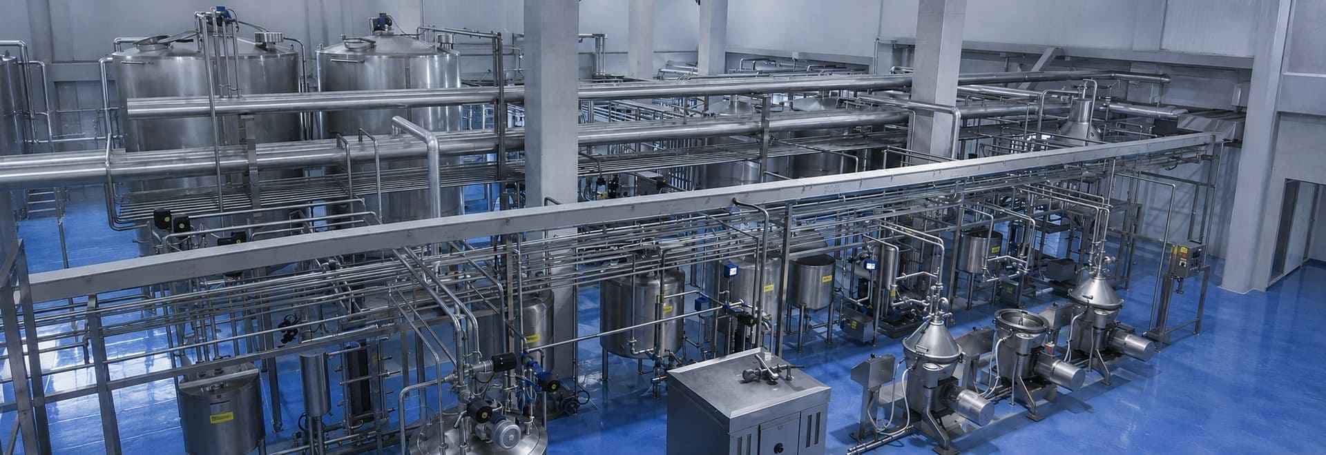 Industrial Dairy Processing Plant Layout
