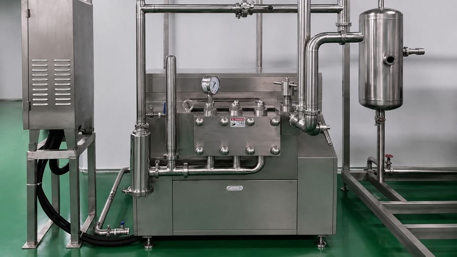 High-Pressure Milk Homogenizer