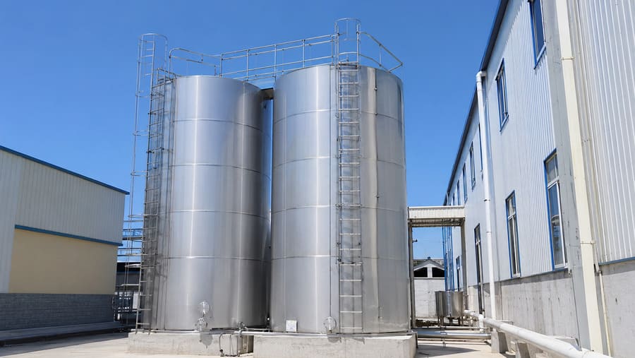 Saudi Arabia Dairy Silo Installation