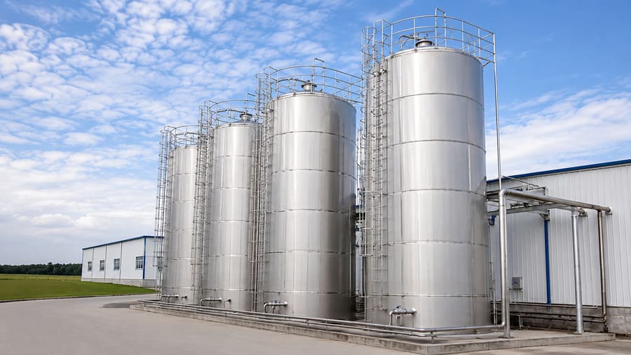Brazil Dairy Processing Silo Installation