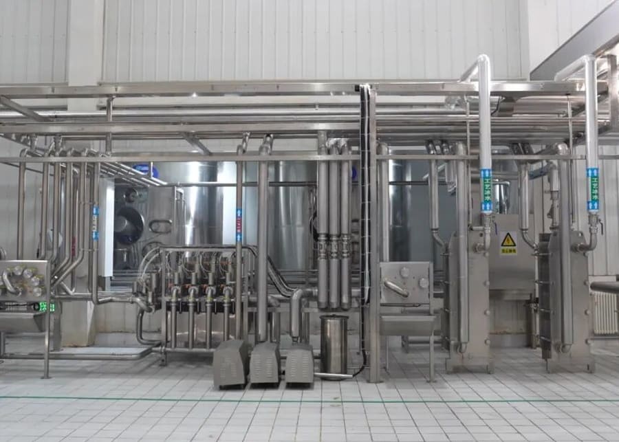 NexAgri industrial stainless steel butter processing line and pasteurization equipment