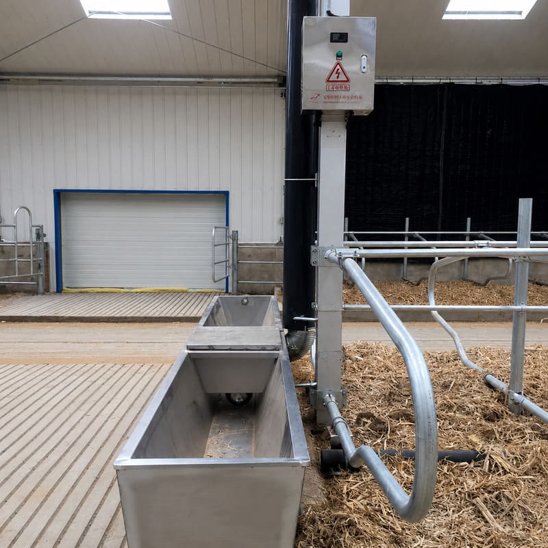 Thermostatic Heated Stainless Steel Drinking Trough for Dairy Cattle